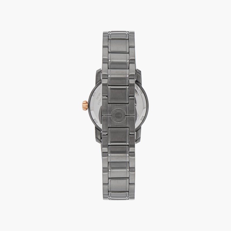 Omax Masterpiece Women's Watch in Grey and Rose Gold - Image 3
